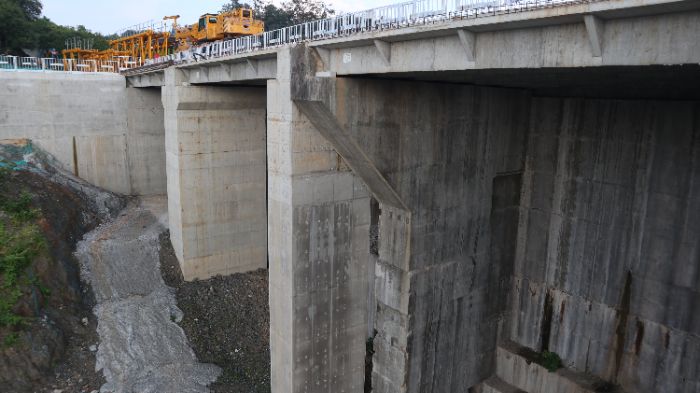 水壩壩體結(jié)構(gòu) 宋天浩攝