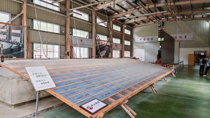 圖為“三丈三”宣紙制造車間 供圖 許中銳