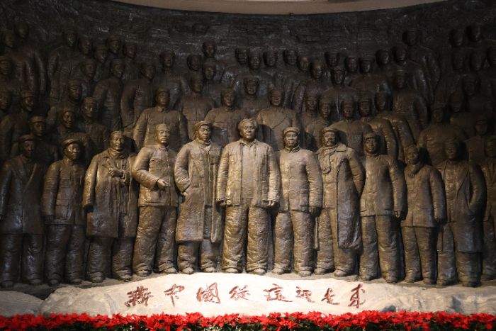 (西柏坡主題陳列展覽館,田浩辰攝)